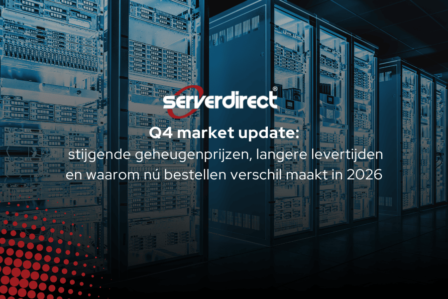 Q4 marktupdate: stijgende geheugenprijzen, langere levertijden en waarom nu bestellen het verschil maakt in 2026