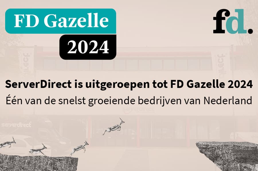 ServerDirect awarded the FD Gazelle 2024 title