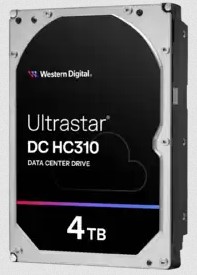 Western Digital 3.5in 26.1MM 4000GB 256MB 7200RPM SATA ULTRA 512N SE 7K6