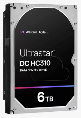 Western Digital 3.5in 26.1MM 6000GB 256MB 7200RPM SATA ULTRA 512E SE 7K6