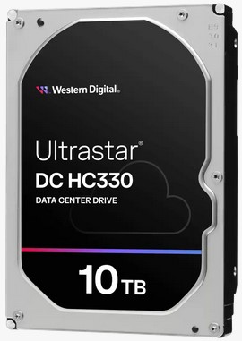 Western Digital 3.5in 26.1MM 10000GB 256MB 7200RPM SAS ULTRA 512E SE P3 DC HC330  