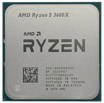 AMD Ryzen 5 3600X 3.80 GHz AM4 Tray 100-000000022