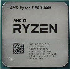 AMD Ryzen 5 3600 Pro 3.67 GHz AM4 Tray 100-000000029