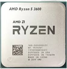 AMD Ryzen 5 3600 3.67 GHz AM4 Tray 100-000000031