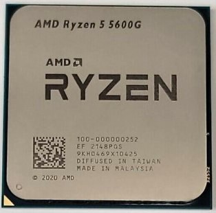 AMD Ryzen 5 5600G 3.9 GHz AM4 Tray 100-000000252