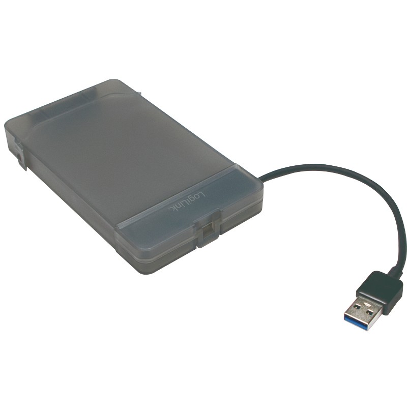 LogiLink LogiLink AU0037 Speicherlaufwerksgehäuse 2.5 Zoll HDD / SSD-Gehäuse Grau