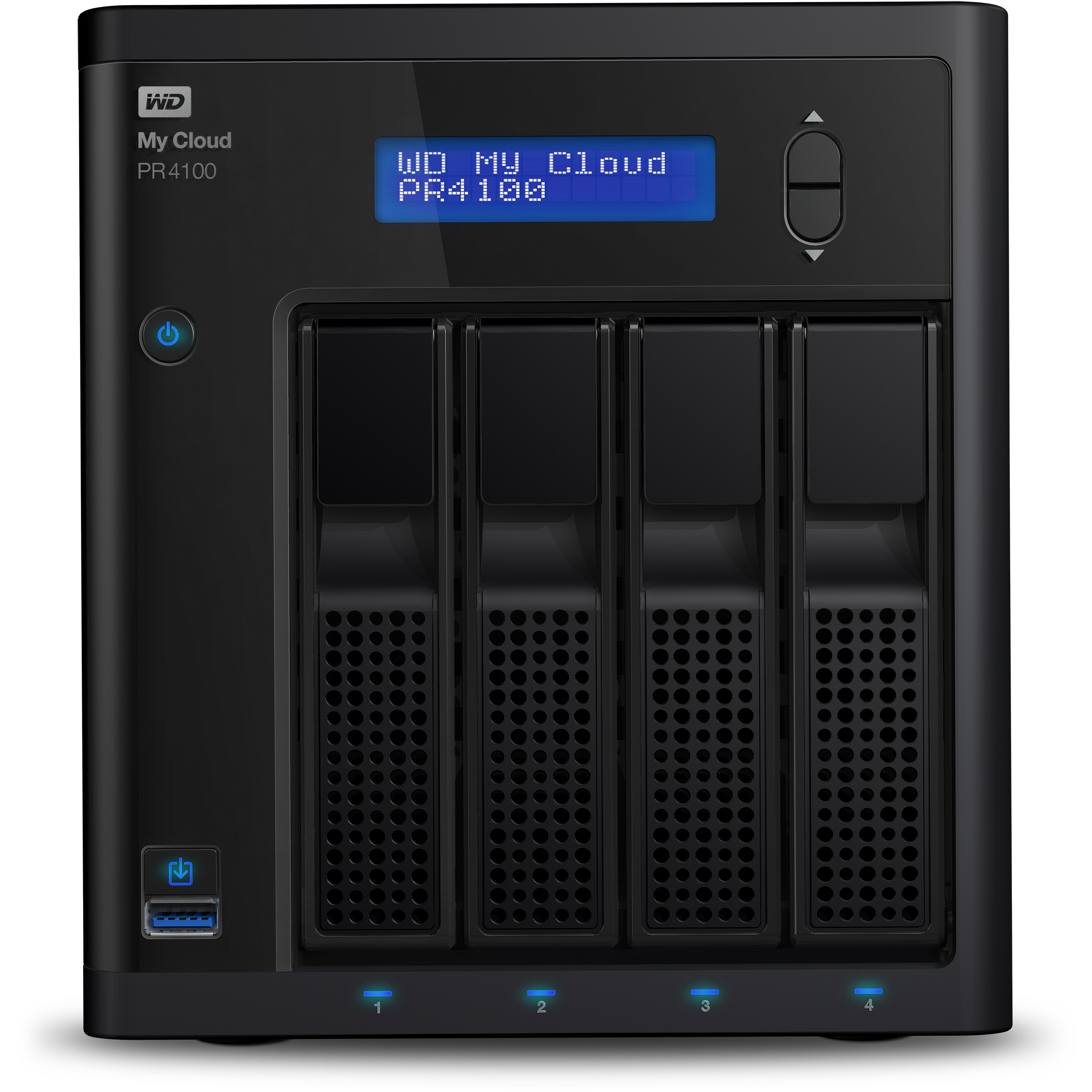 Western Digital WD My Cloud PR4100 WDBNFA0000NBK - NAS-Server