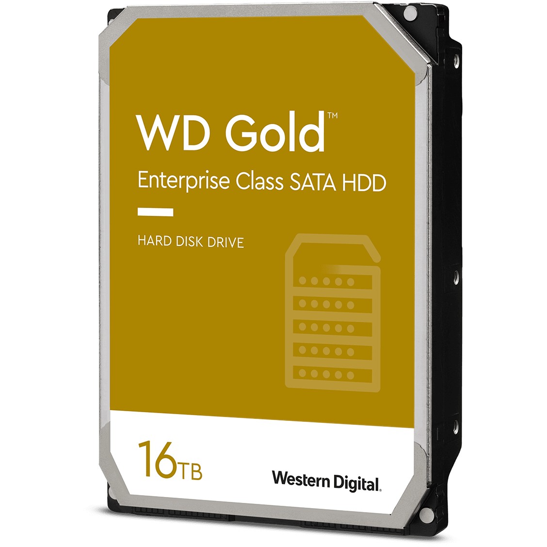 Western Digital WD Gold Enterprise Class SATA HDD, 16TB, Cache Size 512MB