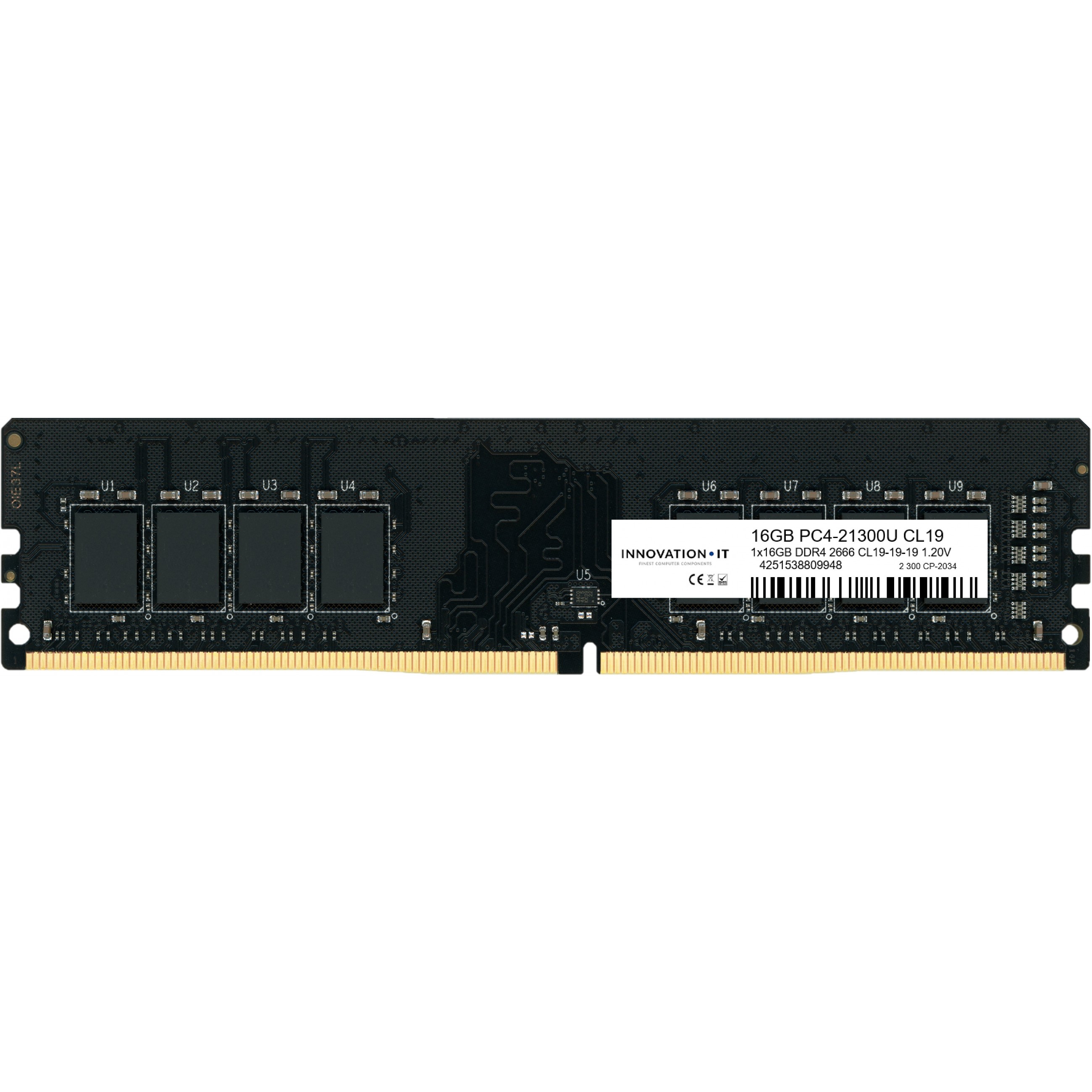 Innovation IT 2666 16GB Innovation IT CL19-19-19 1.20V LD 8-Chip