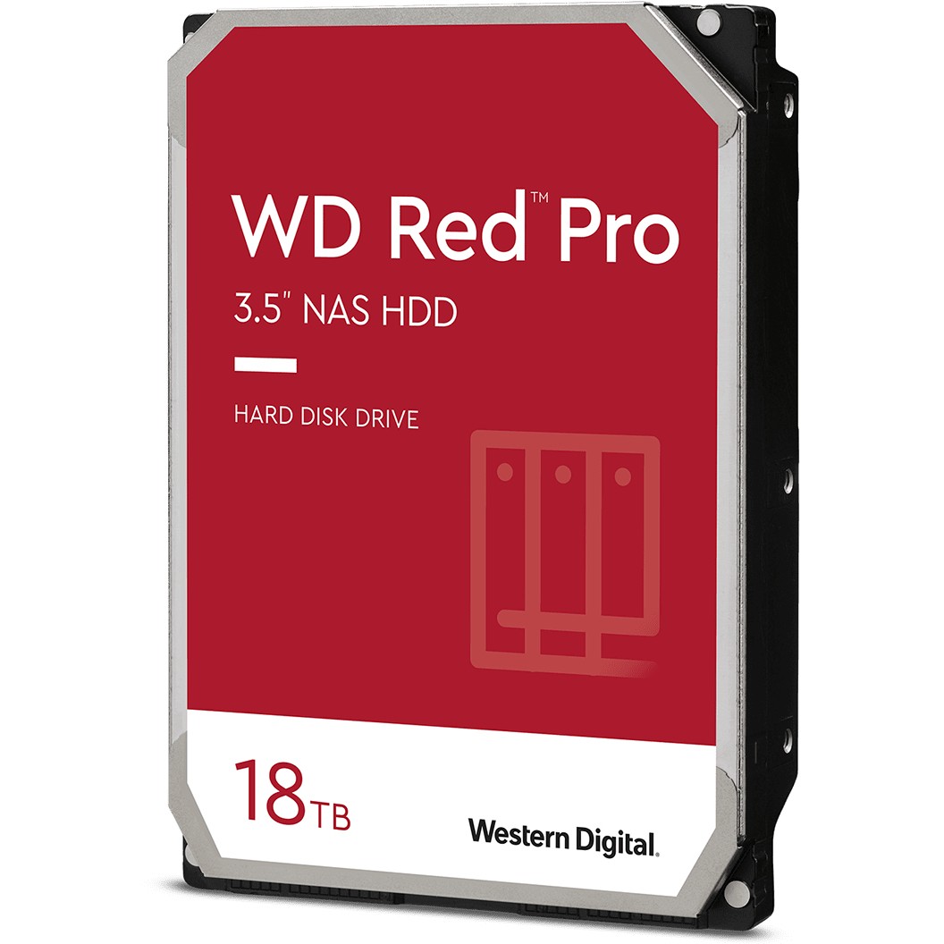 Western Digital 18TB WD181KFGX RED PRO NAS 7200RPM 512 MB