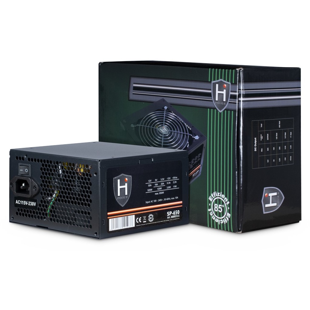 Inter-Tech 650W Inter-Tech HIPOWER SP-650