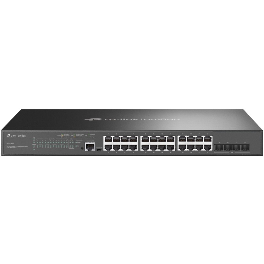 TP-Link 24+4P TP-Link Omada SG3428MP M RM POE+