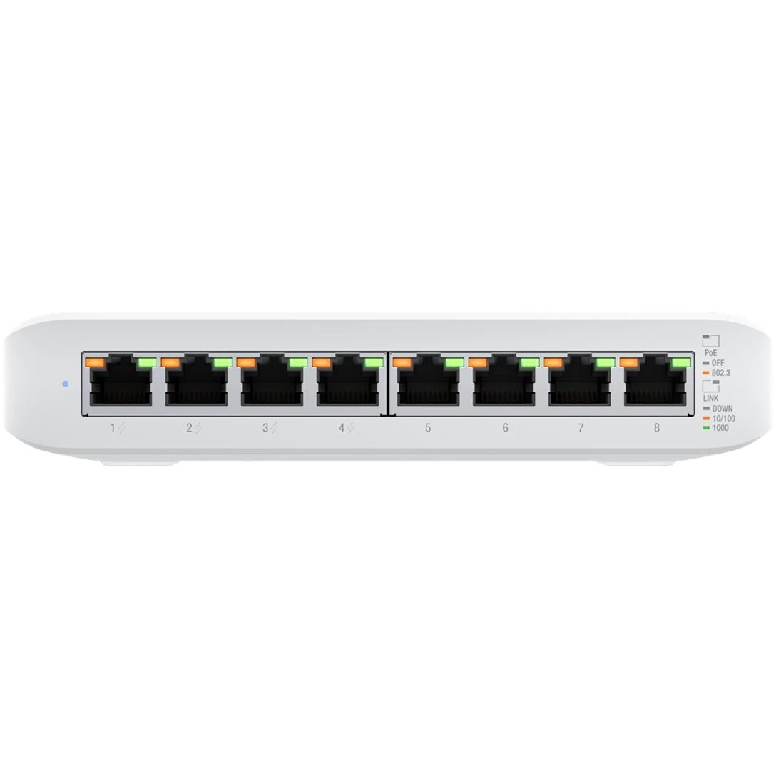 Ubiquiti 8P Ubiquiti UniFi USW-LITE-8-POE 52W