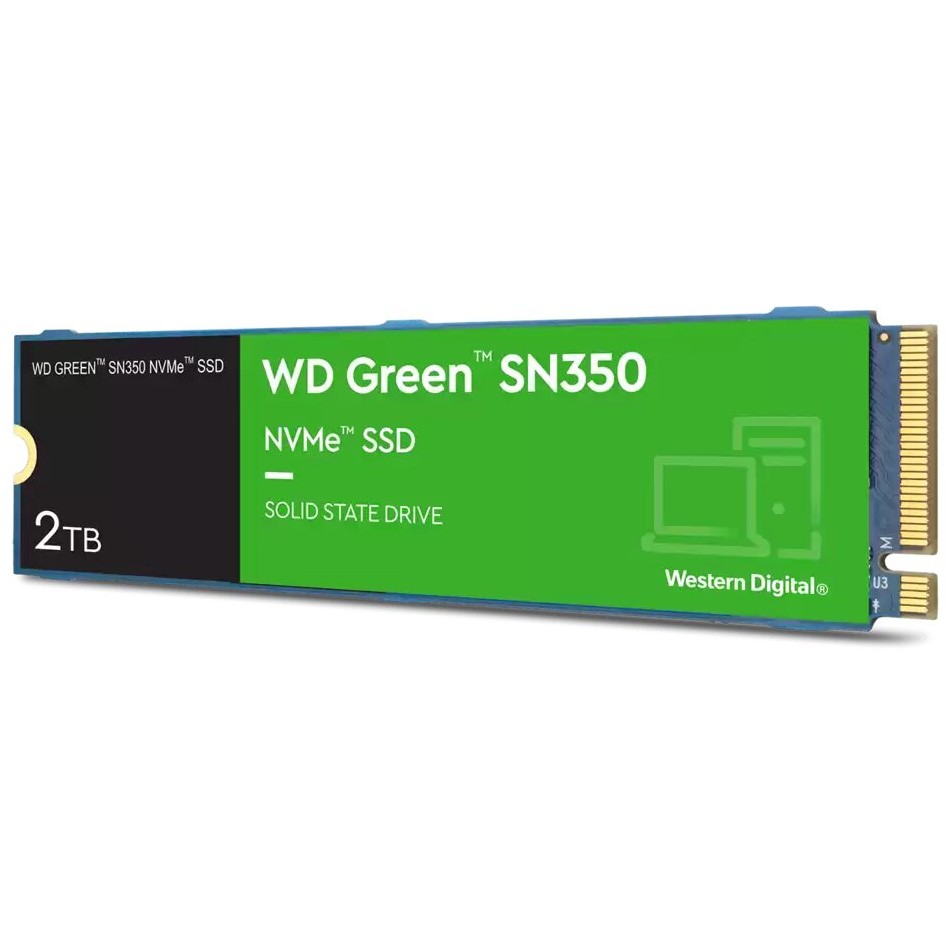 Western Digital M.2 2TB WD Green SN350 NVMe PCIe 3.0 x 4