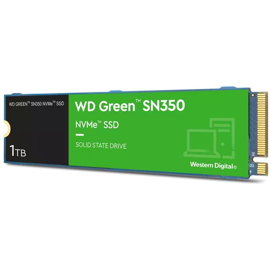 Western Digital M.2 1TB WD Green SN350 NVMe PCIe 3.0 x 4