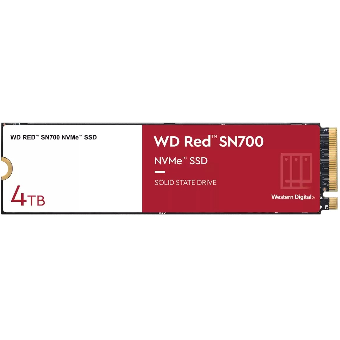 Western Digital M.2 4TB WD Red SN700 NVMe PCIe 3.0 x 4