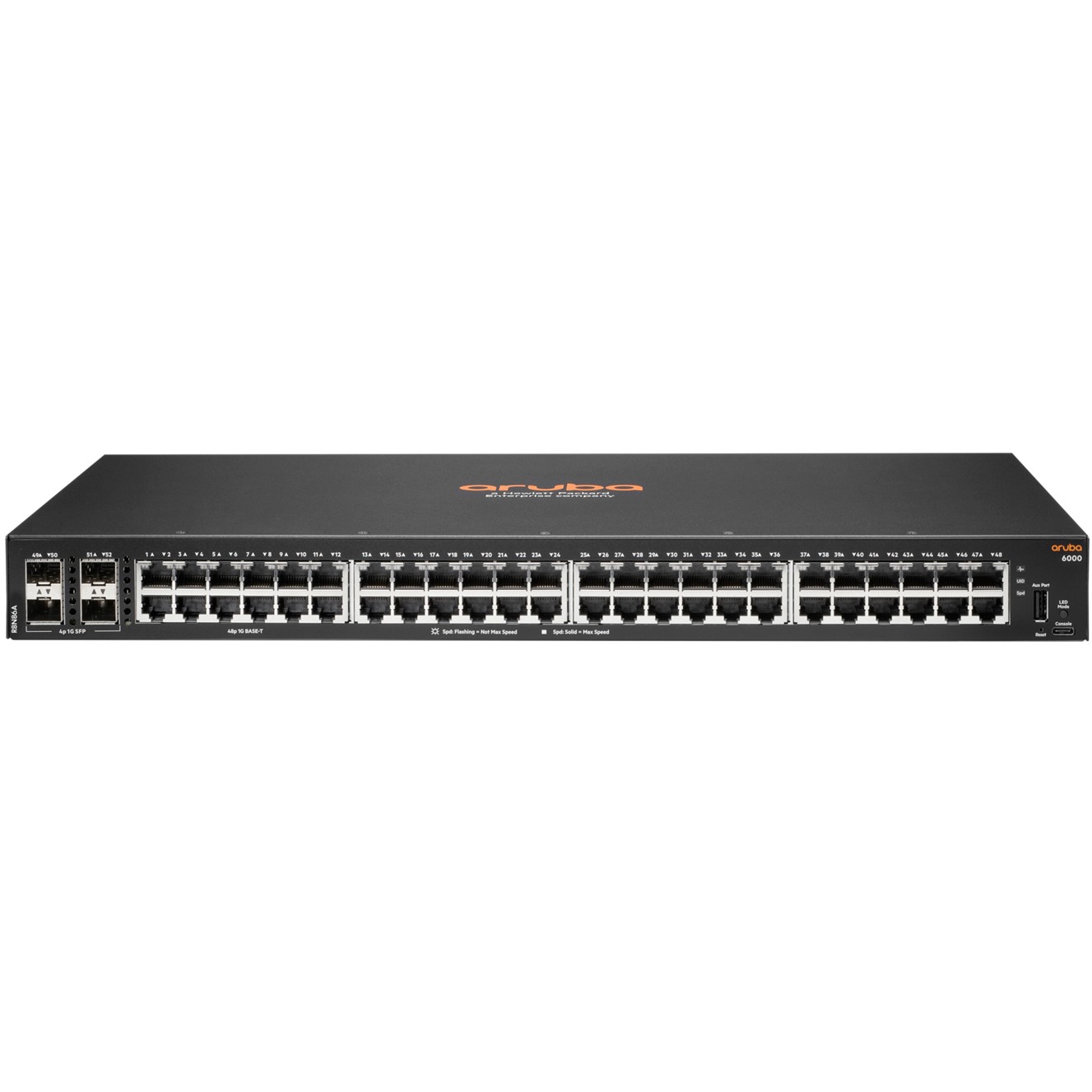 HPE 48+4P HP Enterprise Aruba 6000 48G 4SFP Switch M RM