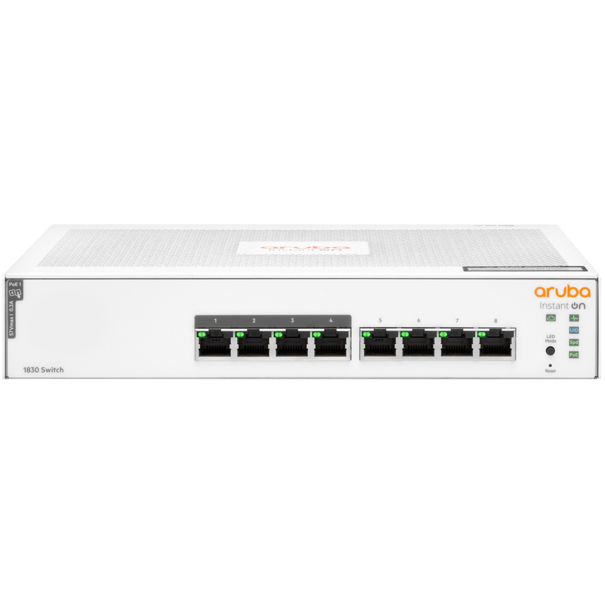 HPE 8P HP Enterprise Aruba Instant On 1830 8G PoE+ (65W) Switch