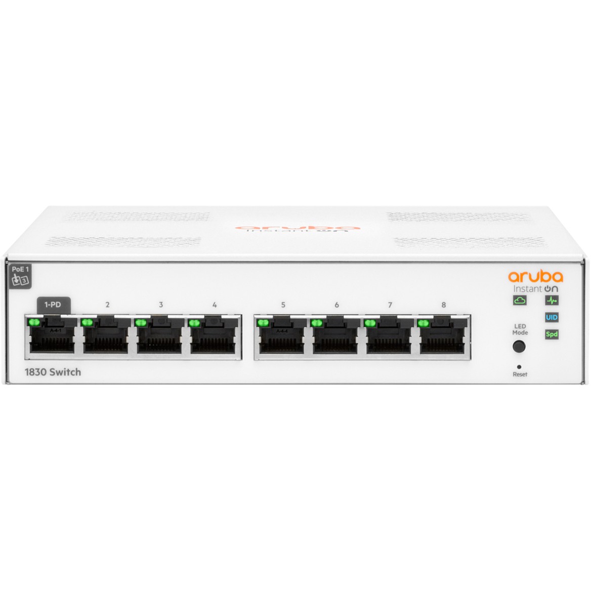 HPE 8P HP Enterprise Aruba Instant On 1830 Switch