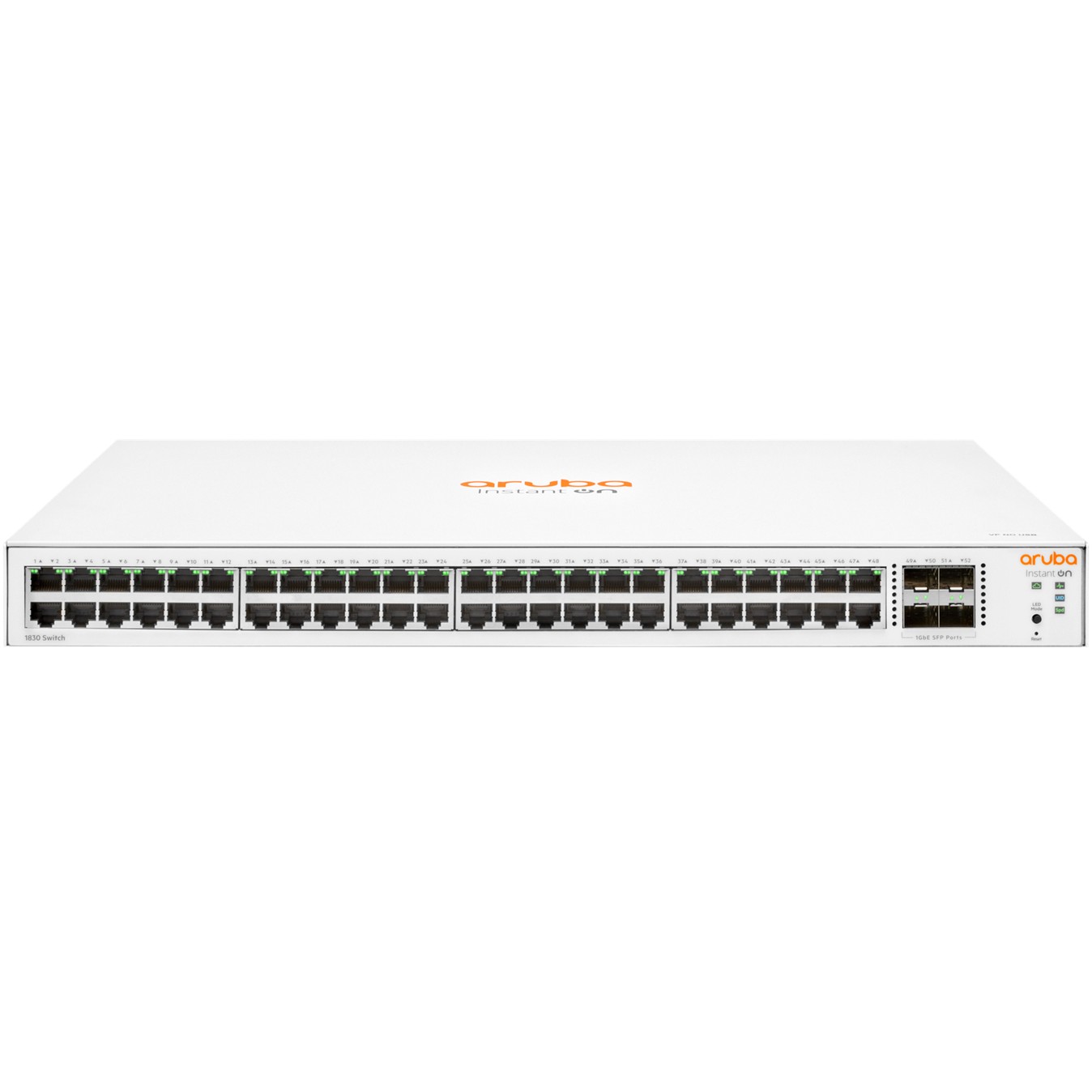 HPE 48+4P HP Enterprise Aruba Instant On 1830 48G M RM Switch