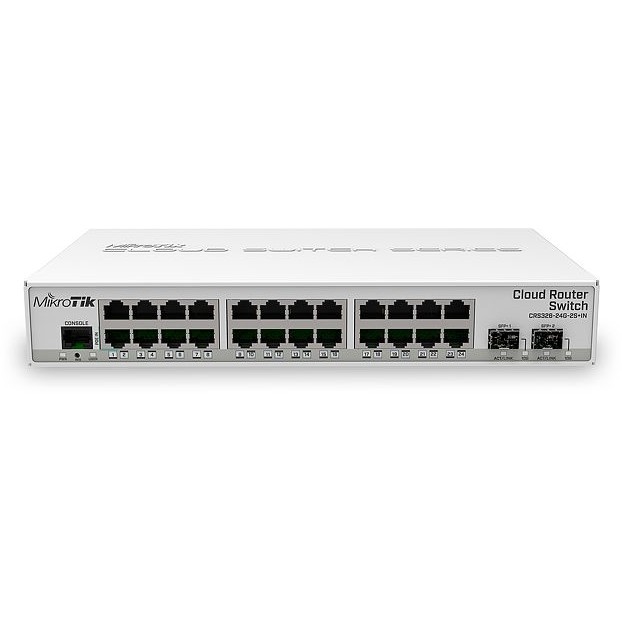 MikroTik 24P+2 MikroTik CRS326-24G-2S+IN SFP+ M