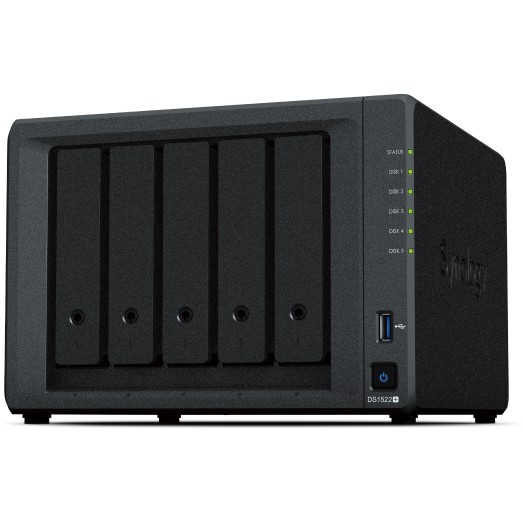 Synology 5-Bay Synology DS1522+ - CPU AMD Ryzen R1600