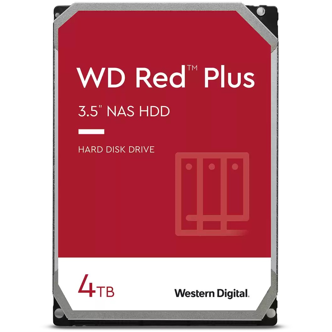 Western Digital 4TB WD WD40EFPX Red Plus 5400RPM 256MB