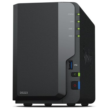 Synology 2-Bay Synology DS223 Realtek-RTD1619B-CPU