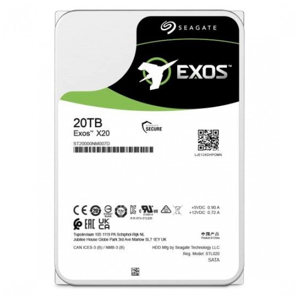 Seagate Exos X20.