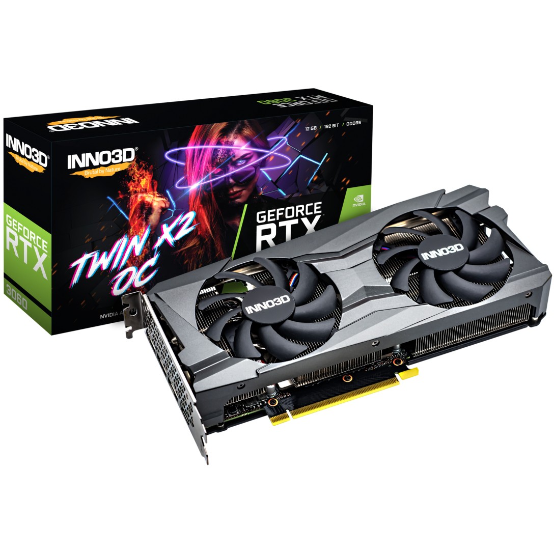 Inno3D RTX 3060 12GB Inno3D Twin X2 OC LHR GDDR6