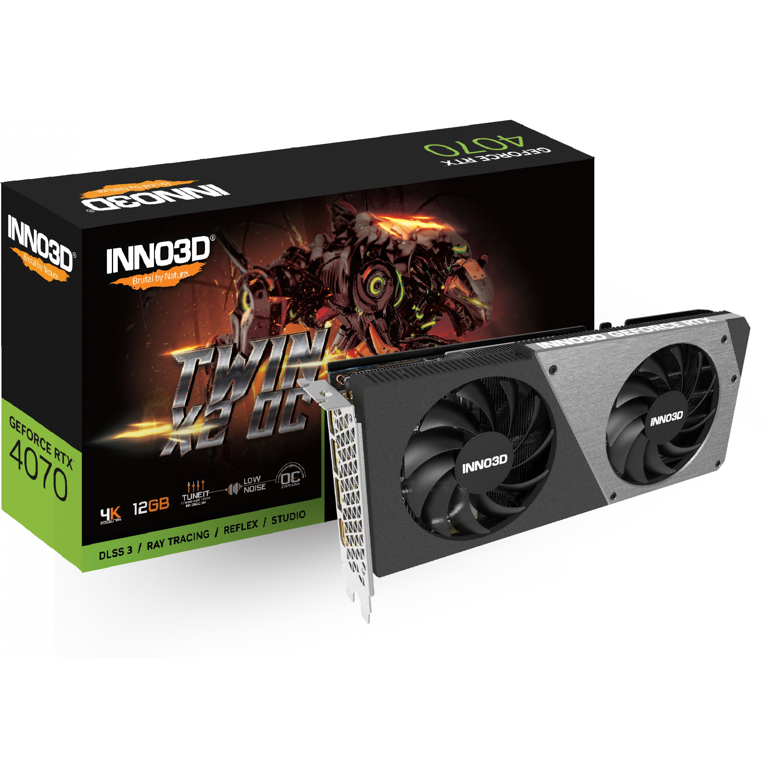 Inno3D RTX 4070 12GB Inno3D Twin X2 OC GDDR6X