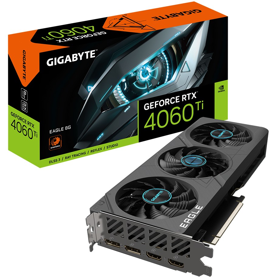 GIGABYTE RTX 4060 Ti 8GB Eagle GDDR6 3Fan