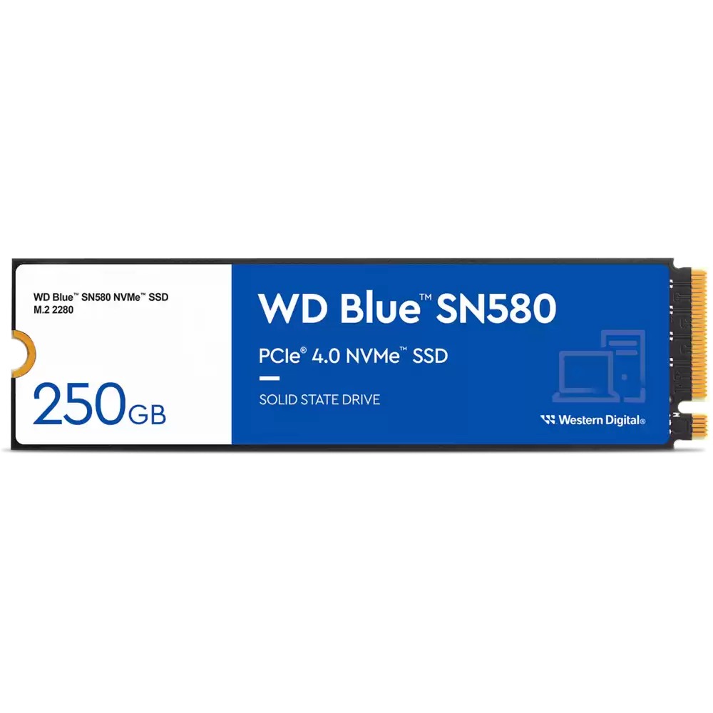 Western Digital M.2 500GB WD Blue SN580 NVMe PCIe 4.0 x 4