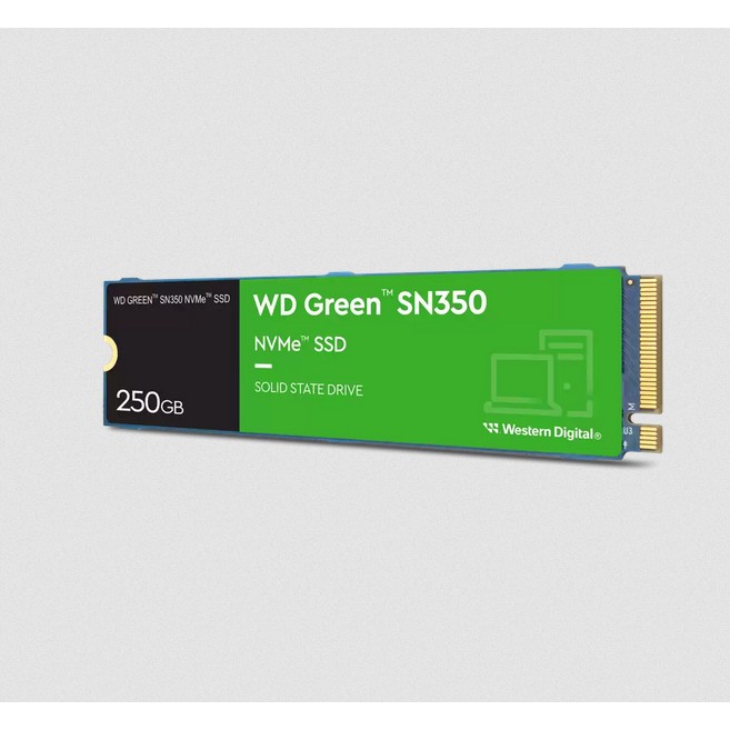 Western Digital M.2 250GB WD Green SN350 NVMe PCIe 3.0 x 4