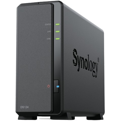 Synology Synology DiskStation DS124 NAS Schwarz