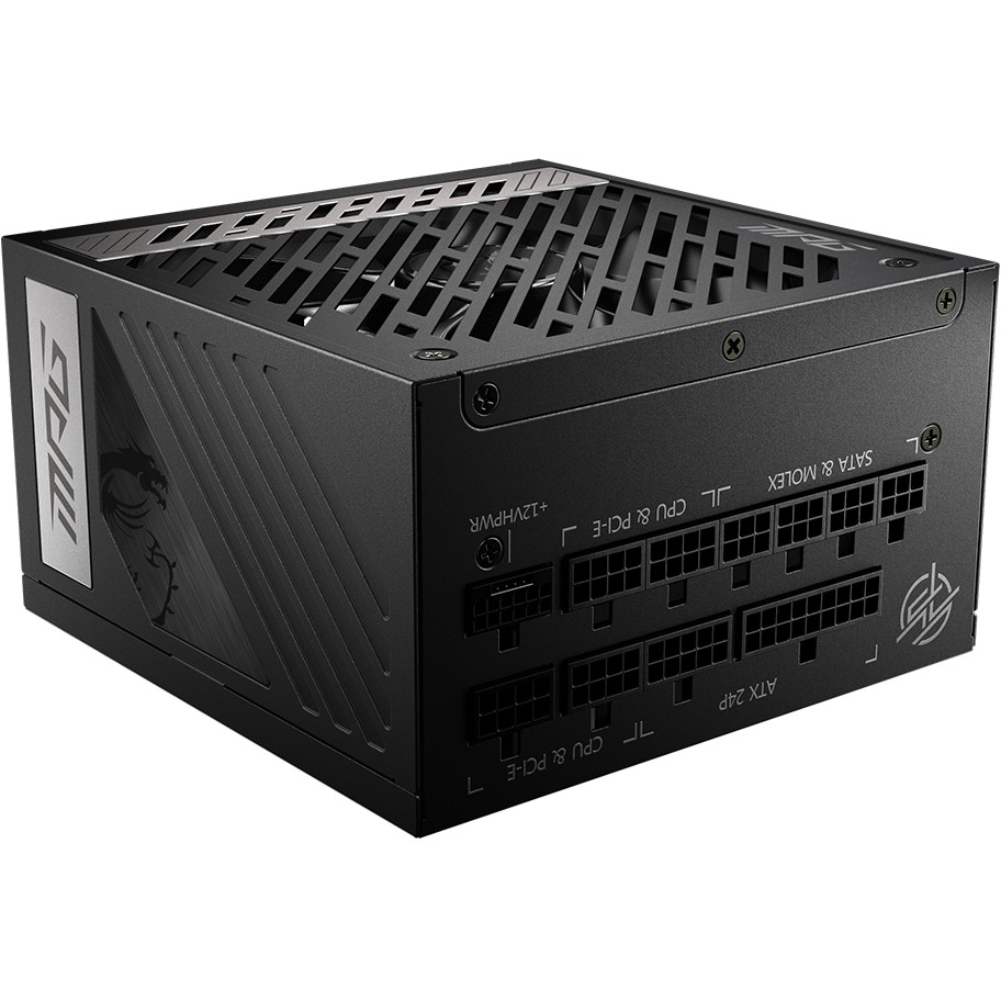 MSI 1000W MSI MPG A1000G PCIE5 80 + Gold