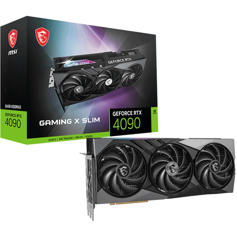 MSI RTX 4090 24GB MSI Gaming X Slim GDDR6X 3Fan