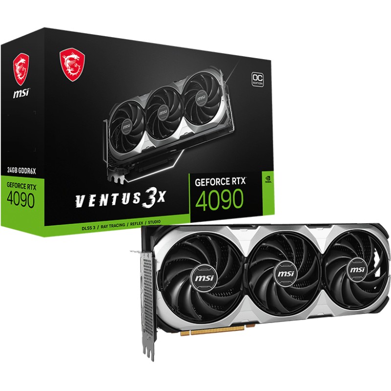 MSI RTX 4090 24GB MSI Ventus 3X E OC GDDR6X 3Fan