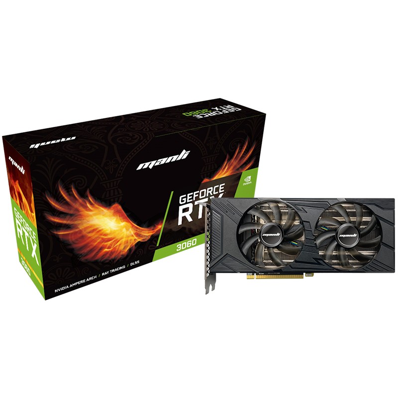 MANLI RTX 3060 12GB Manli Twin GDDR6