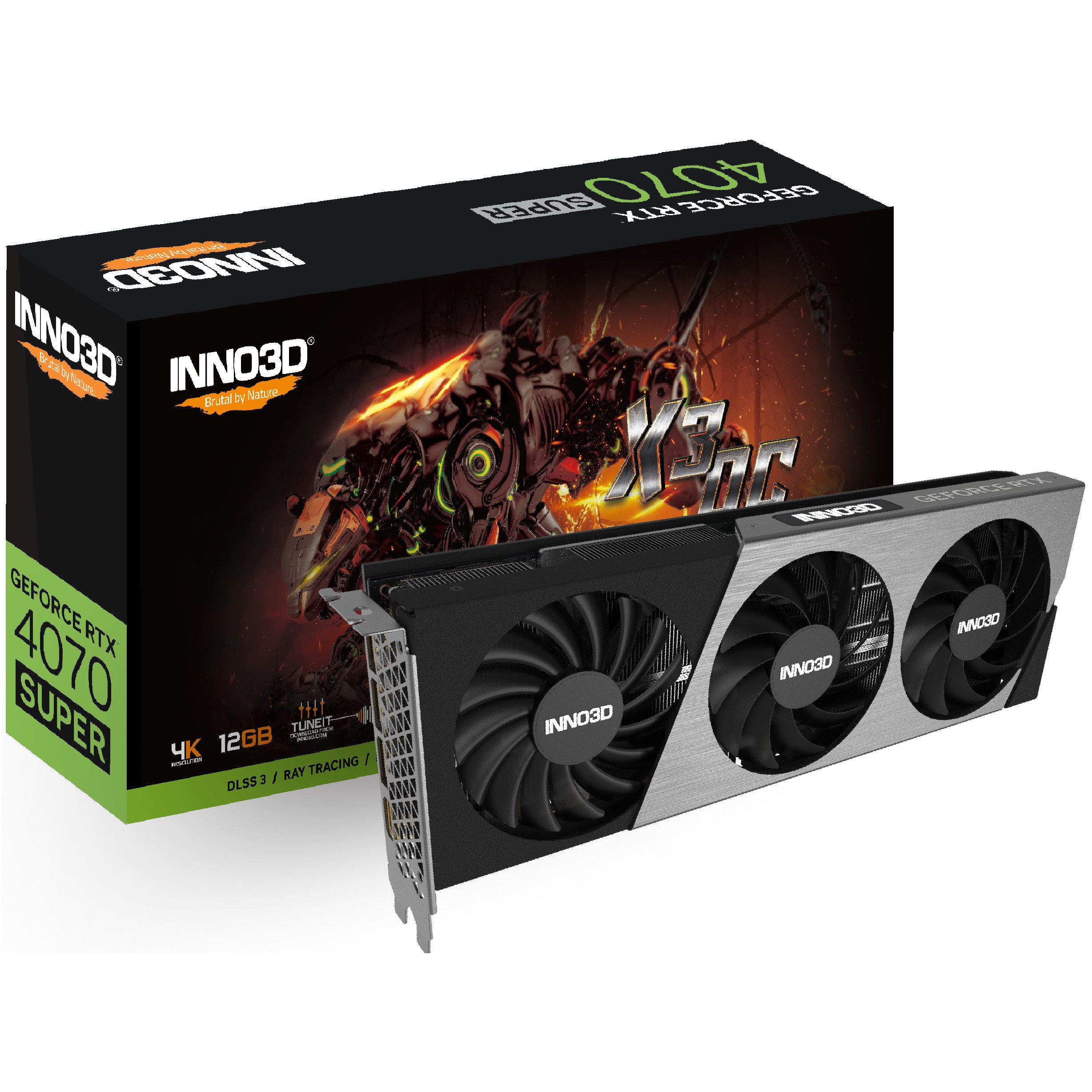 Inno3D RTX 4070 Super 12GB Inno3D Twin X3 OC GDDR6X 3Fan