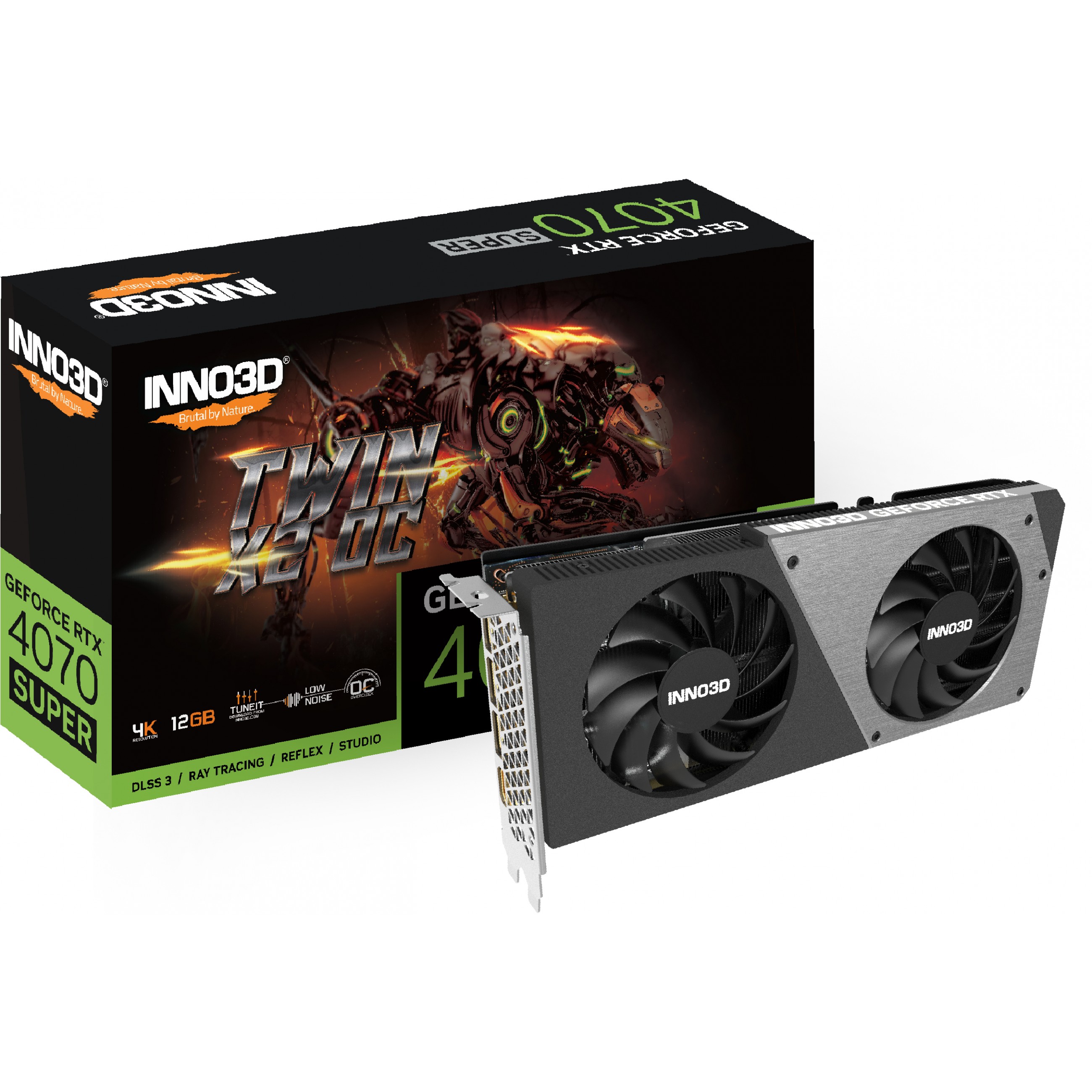 Inno3D RTX 4070 Super 12GB Inno3D Twin X2 OC GDDR6X