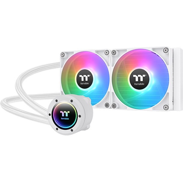 Thermaltake K Cooler Wasserkühlung Thermaltake TH240 V2 ARGB Sync CPU Liquid Cooler Snow Edition