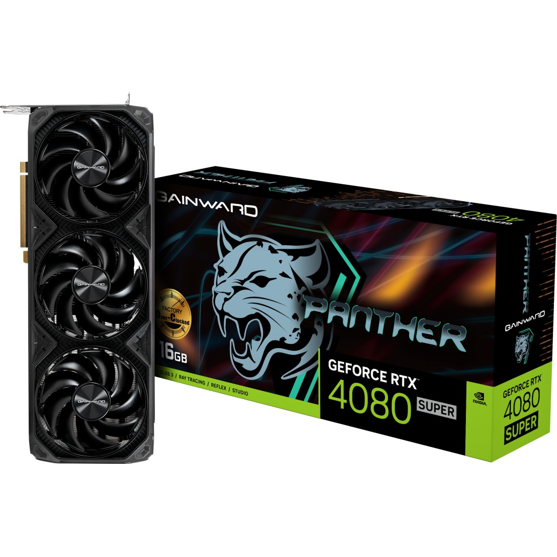 Gainward RTX 4080 Super 16GB Gainward Panther OC GDDR6X 3Fan