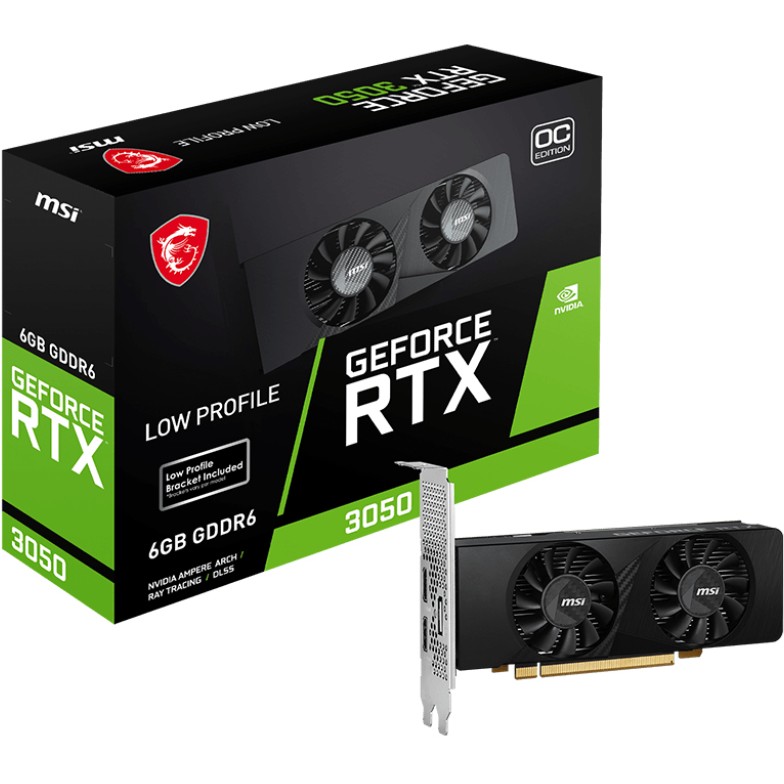 MSI RTX 3050 6GB MSI LP OC GDDR6