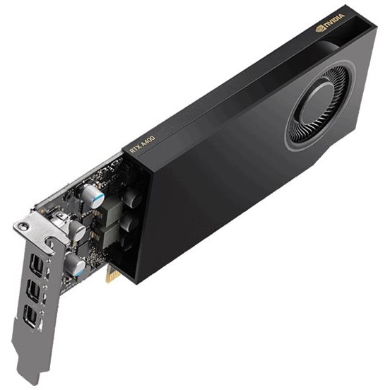 PNY Quadro 4GB PNY NVIDIA RTX A400 Ampere Low Profile (Small Box)