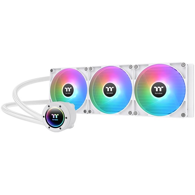 Thermaltake K Cooler TH420 V2 ARGB Sync All-In-One Liquid Cooler - Snow Edition