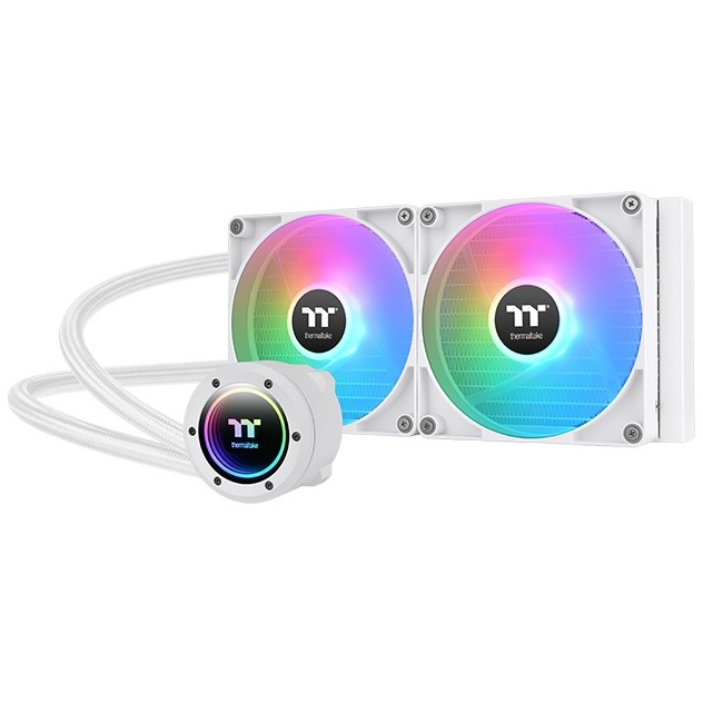 Thermaltake K Cooler Wasserkühlung Thermaltake TH280 V2 ARGB Sync CPU Liquid Cooler Snow Edition All-In-One