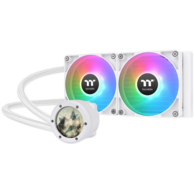 Thermaltake K Cooler Wasserkühlung Thermaltake TH240 V2 Ultra ARGB Sync CPU Liquid Cooler Snow Edition All-In-One