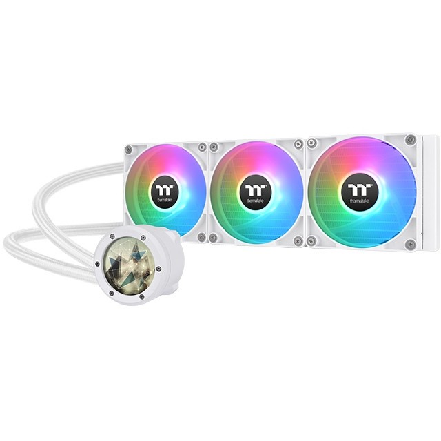 Thermaltake K Cooler Wasserkühlung Termaltake TH360 V2 Ultra ARGB Sync CPU Liquid Cooler Snow Edition All-In-One