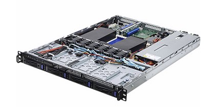 ASRock Rack 1U2FH-4L/C622 - 1U, Dual CPU, 4x 3.5 inch SAS/SATA/NVME, Single PSU